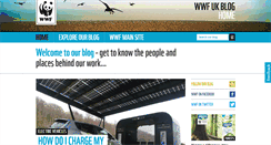 Desktop Screenshot of blogs.wwf.org.uk